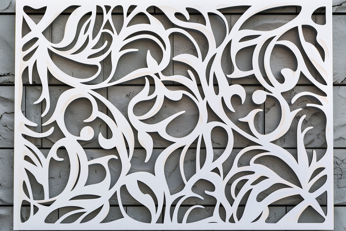 Intra απο ξύλο plywood 3mm-4mm πάχος - Διακοσμητικό πρότυπο πάνελ κοπής λέιζερ  Δίασταση 20x20 cm INTRAFABR-92379114