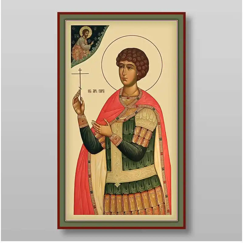 Σετ 2 τεμαχίων – Εικόνα Ορθοδοξίας με περίγραμμα χρυσό σε ξύλο Φλαμουρίας  με  βάση Uar martire, Χειροποίητη Ελληνορθόδοξη , Κρεμαστή πλάκα βυζαντινής τέχνης, χριστιανική τέχνη Διάσταση 15x11 cm (5,9 x 4,3 ίντσες) INTRAEK-21205