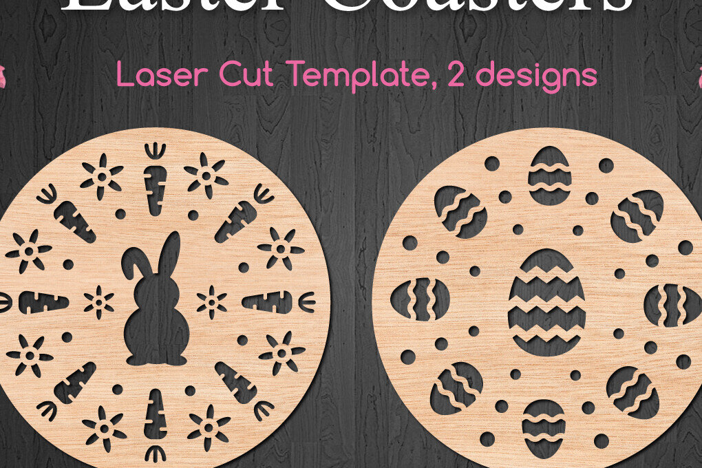 Intra απο ξύλο plywood 3mm-4mm πάχος - Διακοσμητικά Στρογγυλά Πασχαλινά Σουβέρ  Δίασταση 40x50 cm INTRAFABR-115343074