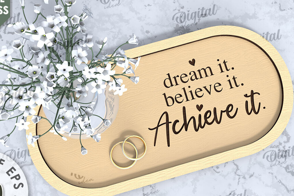 Σετ των 2 Intra απο ξύλο plywood 3mm-4mm πάχος - Διακοσμητικό Δίσκο Γάμου Σχέδιο κοπής με λέιζερ Δίασταση 20x20 cm INTRAFABR-108837985