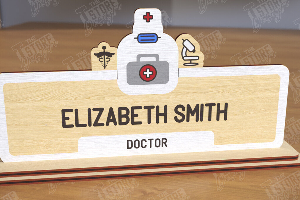 Intra απο ξύλο plywood 3mm-4mm πάχος - Επιτραπέζιο πινακίδα κοπής με λέιζερ | Πινακίδα ονόματος Δίασταση 30x20 cm INTRAFABR-122102061