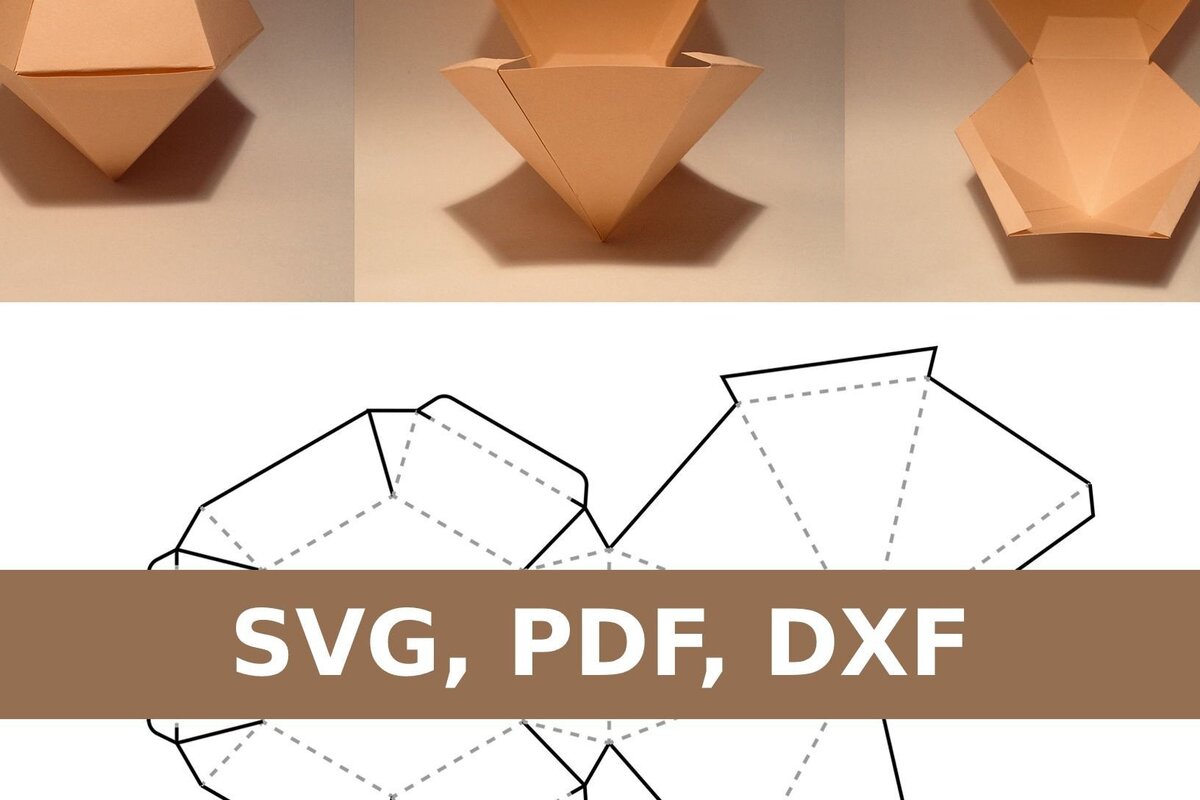 Σετ των 3 Intra απο ξύλο plywood 3mm-4mm πάχος - Κουτί διαμαντιών Δίασταση 15x15 cm INTRAFABR-33738243