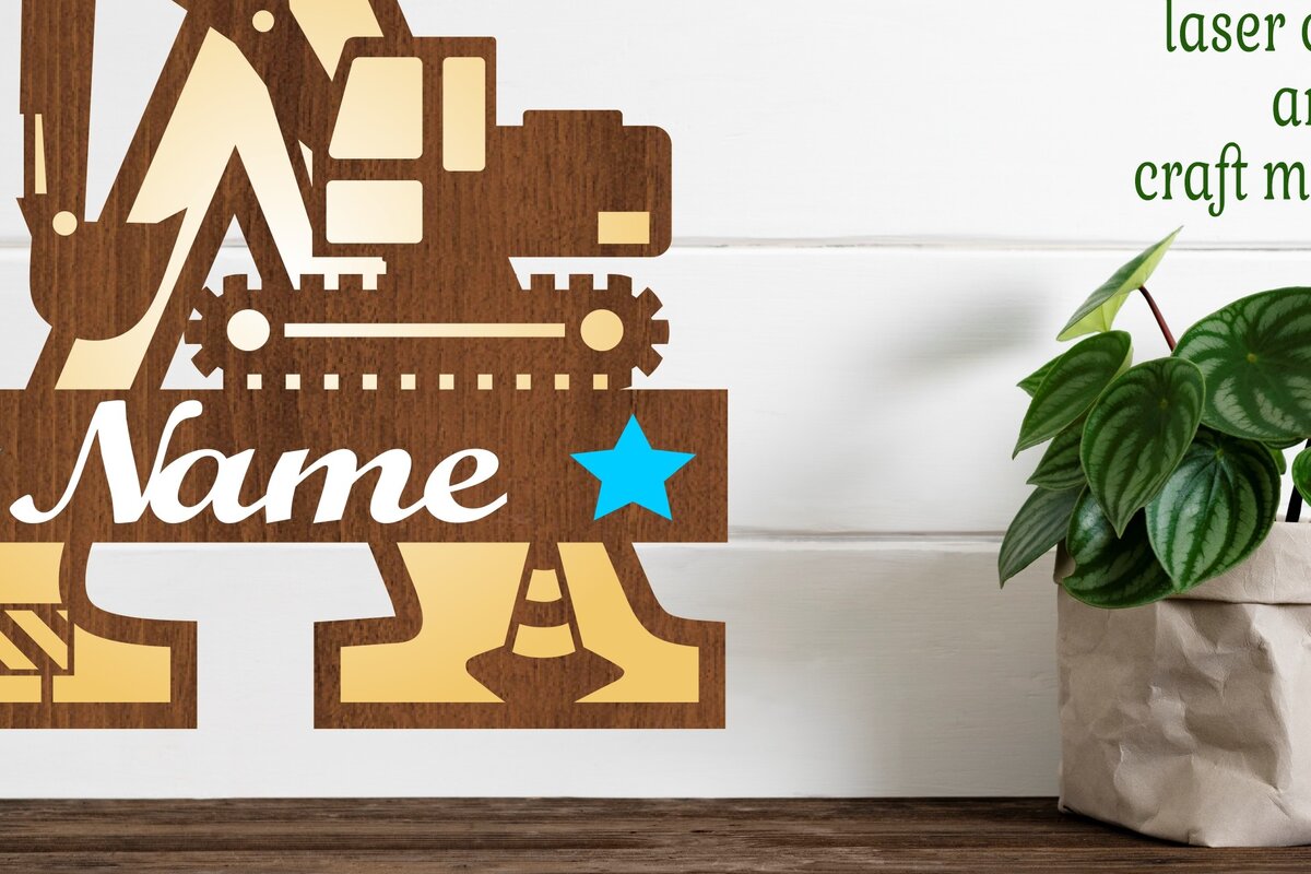 Intra απο ξύλο plywood 3mm-4mm πάχος - Digger Capital Monogram Letter a  Δίασταση 30x20 cm INTRAFABR-72627114