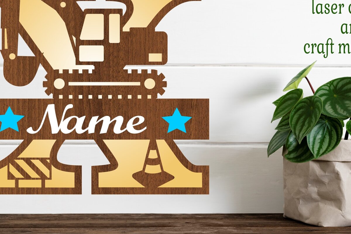 Intra απο ξύλο plywood 3mm-4mm πάχος - Digger Capital Monogram Letter X  Δίασταση 30x20 cm INTRAFABR-72627710