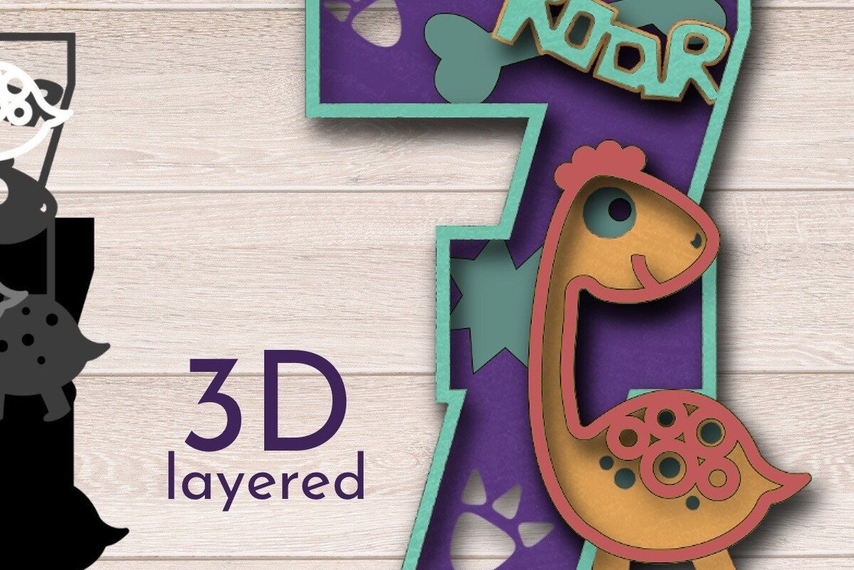 Intra απο ξύλο plywood 3mm-4mm πάχος -  για τα γενέθλια του δεινοσαύρου 7 Δίασταση 20x20 cm INTRAFABR-36837788