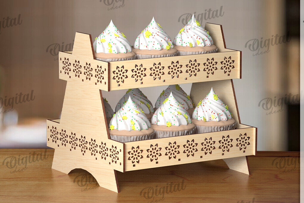 Intra απο ξύλο plywood 3mm-4mm πάχος -  βάσης οθόνης. Ξύλινο σταντ Δίασταση 30x20 cm INTRAFABR-123032318