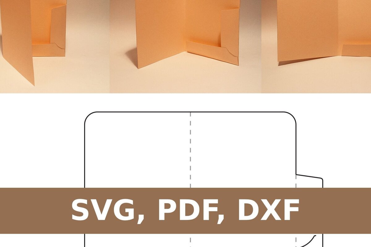 Σετ των 2 Intra απο ξύλο plywood 3mm-4mm πάχος - Φάκελος εγγράφου Δίασταση 20x20 cm INTRAFABR-33738889