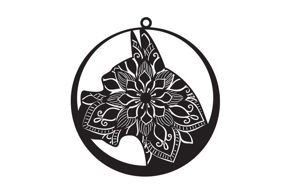 Σετ των 3 Intra απο ξύλο plywood 3mm-4mm πάχος - Σκουλαρίκι σκύλου  Δίασταση 3x3 cm INTRAFABR-62776743