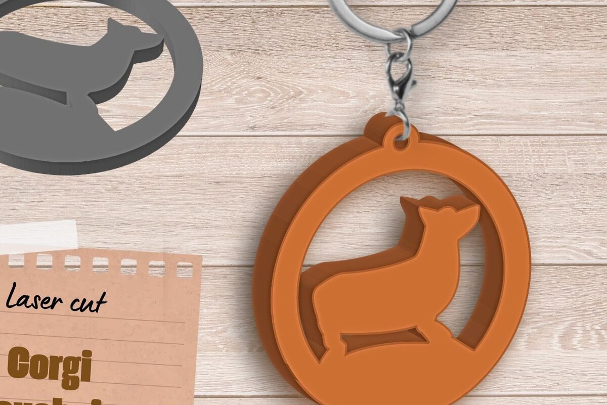 Σετ των 3 Intra απο ξύλο plywood 3mm-4mm πάχος - Μπρελόκ για σκύλους , Δώρο Dog Lovers, Γούρι Δίασταση 4x4 cm INTRAFABR-89835982