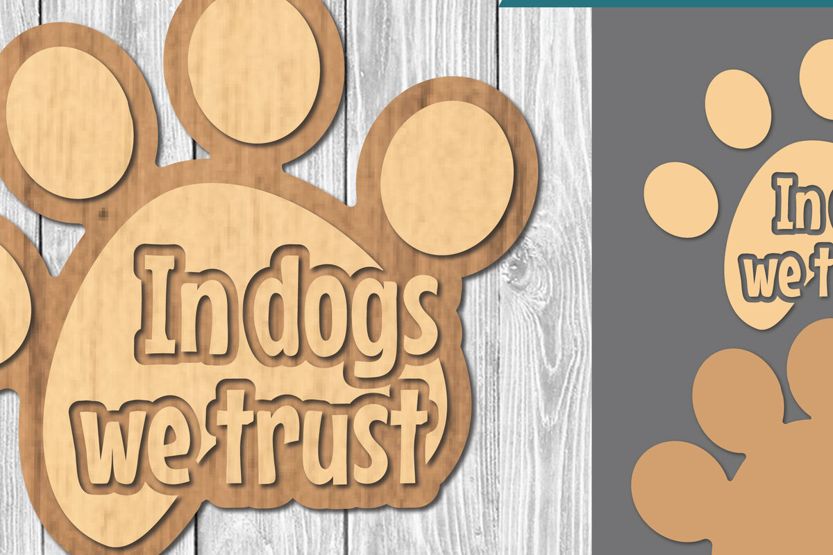 Σετ των 2 Intra απο ξύλο plywood 3mm-4mm πάχος - Διακόσμηση με λέιζερ αποσπάσματα  2 Δίασταση 20x20 cm INTRAFABR-106885803