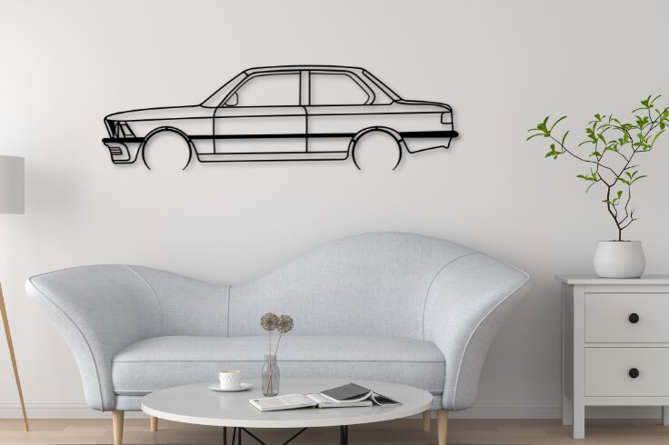 Σετ των 2 Intra απο ξύλο plywood 3mm-4mm πάχος - E21 Car Silhouette Car Cut Car Dxf Δίασταση 20x20 cm INTRAFABR-111974771