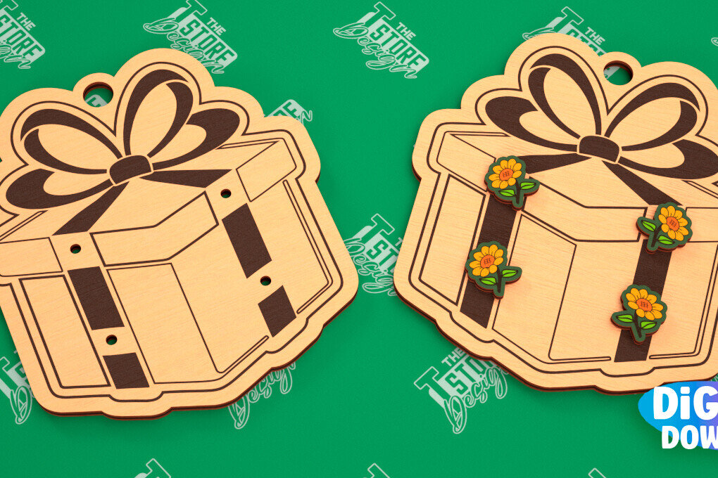 Σετ των 3 Intra απο ξύλο plywood 3mm-4mm πάχος - Κάρτα προβολής σκουλαρικιών | Stand κοσμημάτων|CNC Δίασταση 3x3 cm INTRAFABR-102902461