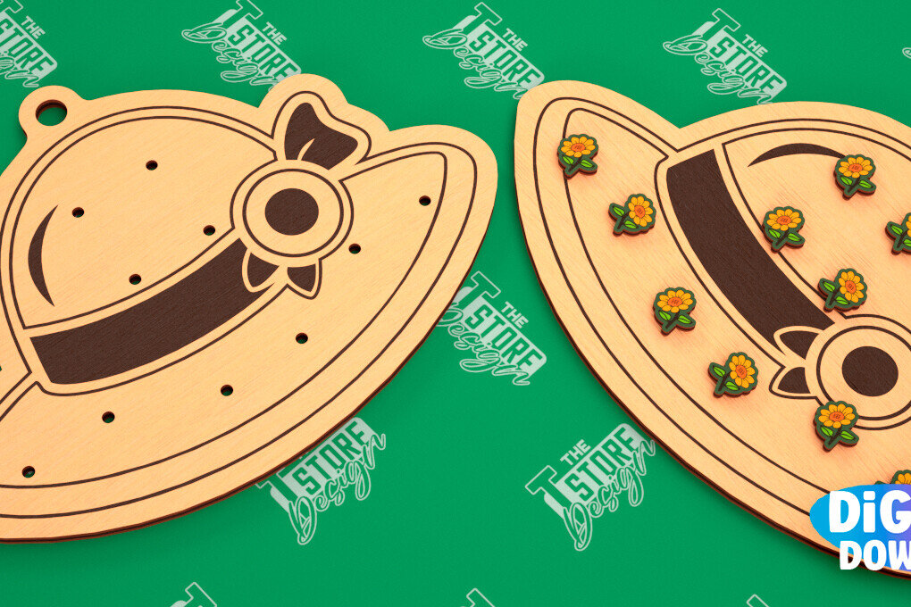 Σετ των 3 Intra απο ξύλο plywood 3mm-4mm πάχος - Κάρτα προβολής σκουλαρικιών | Stand κοσμημάτων|CNC Δίασταση 3x3 cm INTRAFABR-102902524