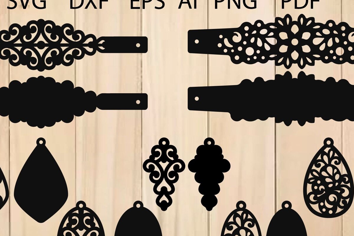 Σετ των 3 Intra απο ξύλο plywood 3mm-4mm πάχος - Σκουλαρίκια Βραχιόλια Μοτίβο   αποκοπής Δίασταση 3x3 cm INTRAFABR-92426199