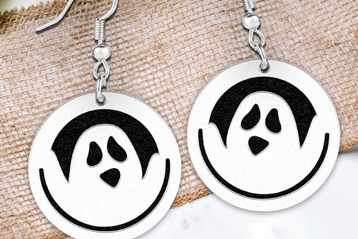 Σετ των 3 Intra απο ξύλο plywood 3mm-4mm πάχος - Σκουλαρίκια Laser cut. Halloween . Δίασταση 3x3 cm INTRAFABR-105898989