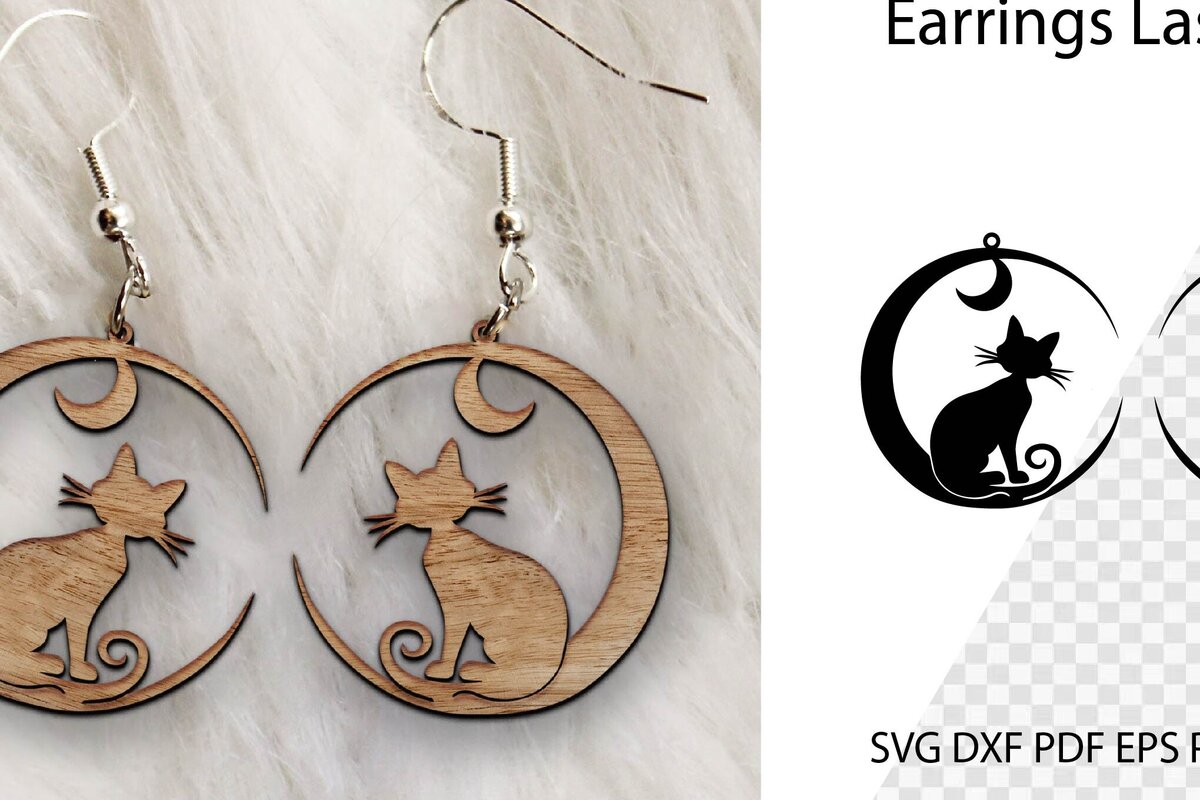 Σετ των 3 Intra απο ξύλο plywood 3mm-4mm πάχος - Σκουλαρίκια Laser cut. Σκουλαρίκια με . Δίασταση 3x3 cm INTRAFABR-100117316