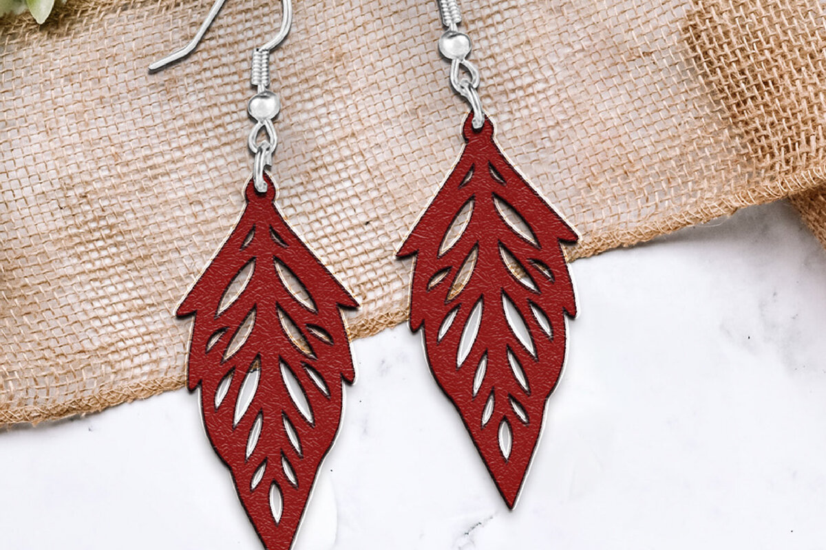 Σετ των 3 Intra απο ξύλο plywood 3mm-4mm πάχος - Σκουλαρίκια Laser cut. Σκουλαρίκια κοπής με λέιζερ S Δίασταση 3x3 cm INTRAFABR-111084350