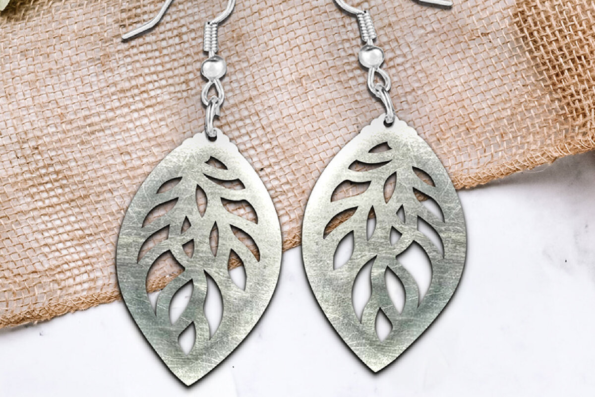 Σετ των 3 Intra απο ξύλο plywood 3mm-4mm πάχος - Σκουλαρίκια Laser cut. Σκουλαρίκια Teadrop  Δίασταση 3x3 cm INTRAFABR-111880821