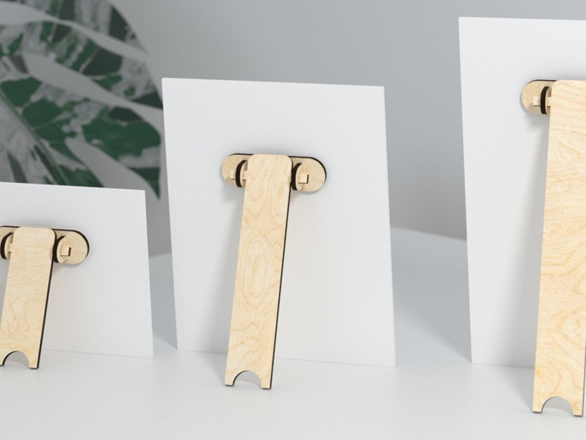 Σετ των 2 Intra απο ξύλο plywood 3mm-4mm πάχος - Πλάτες καβαλέτου Δίασταση 20x25 cm INTRAFABR-31396332