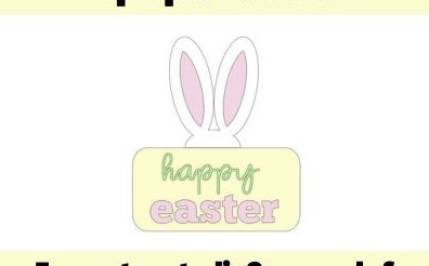 Σετ των 2 Intra απο ξύλο plywood 3mm-4mm πάχος - Πασχαλινό Απλικέ Δίασταση 15x15 cm INTRAFABR-66396996