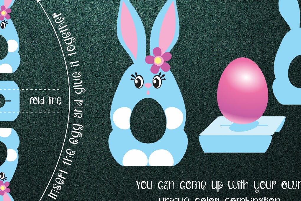 Intra απο ξύλο plywood 3mm-4mm πάχος - Πασχαλινό Λαγουδάκι - Σοκολατένια Αυγοθήκη Δίασταση 30x20 cm INTRAFABR-8296898