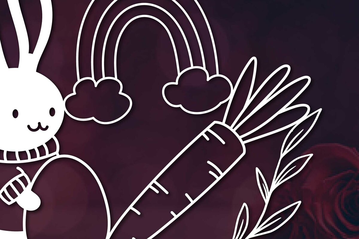 Σετ των 2 Intra απο ξύλο plywood 3mm-4mm πάχος - Πινακίδα καλωσορίσματος για την ημέρα του Πάσχα Laser Cut  Δίασταση 15x15 cm INTRAFABR-60446284