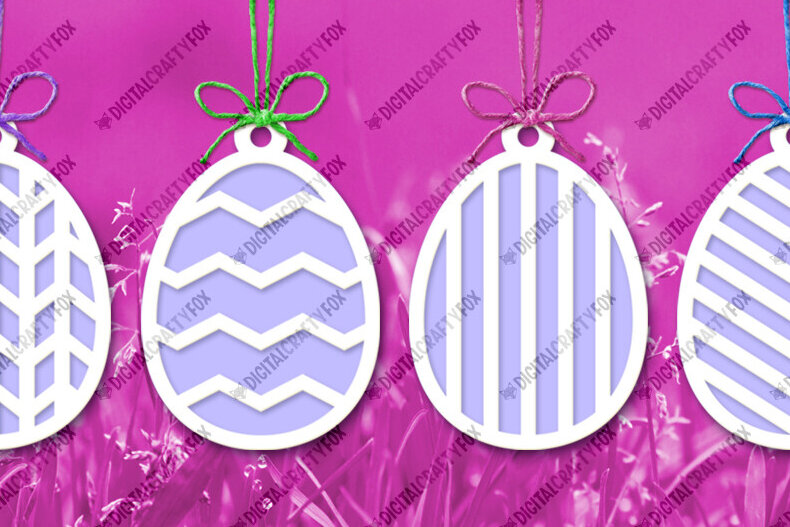 Σετ των 3 Intra απο ξύλο plywood 3mm-4mm πάχος - Πασχαλινό αυγό Κρεμαστό  , αυγών Δίασταση 6x6 cm INTRAFABR-119620515