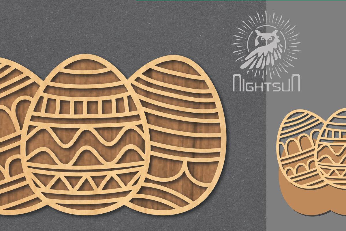 Intra απο ξύλο plywood 3mm-4mm πάχος - Διακόσμηση με  πασχαλινό αυγό 4 Δίασταση 20x20 cm INTRAFABR-118736532