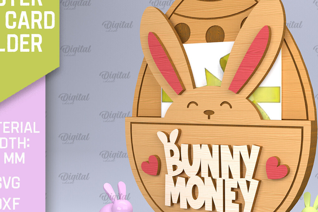 Σετ των 2 Intra απο ξύλο plywood 3mm-4mm πάχος - Θήκη Πασχαλινής Δωροθήκης Laser Cut Δίασταση 15x15 cm INTRAFABR-90351230