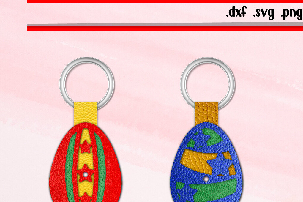 Σετ των 3 Intra απο ξύλο plywood 3mm-4mm πάχος - Πασχαλινό μπρελόκ, Δερμάτινο μπρελόκ, Πάσχα Δίασταση 4x4 cm INTRAFABR-115872156