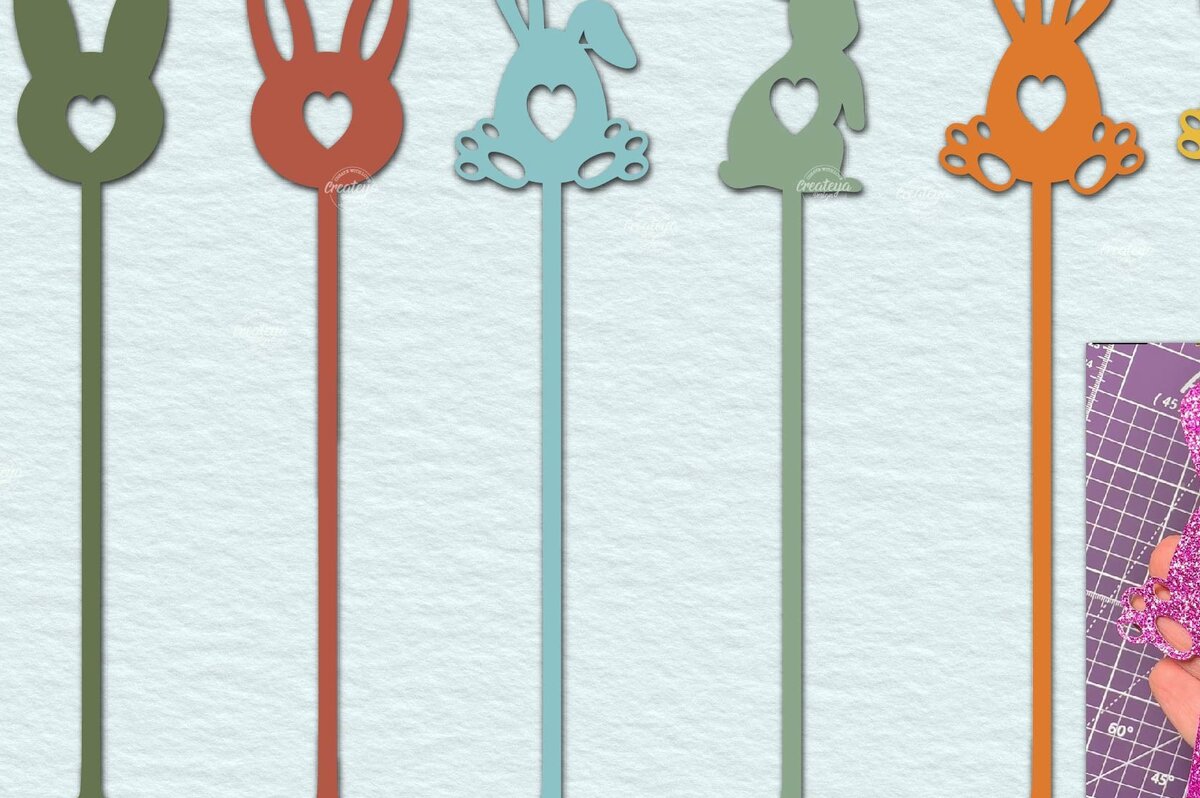 Σετ των 3 Intra απο ξύλο plywood 3mm-4mm πάχος - Πασχαλινά Αρχεία Αποκοπής με Λέιζερ| Πασχαλινό  Δίασταση 2x6 cm INTRAFABR-60359516