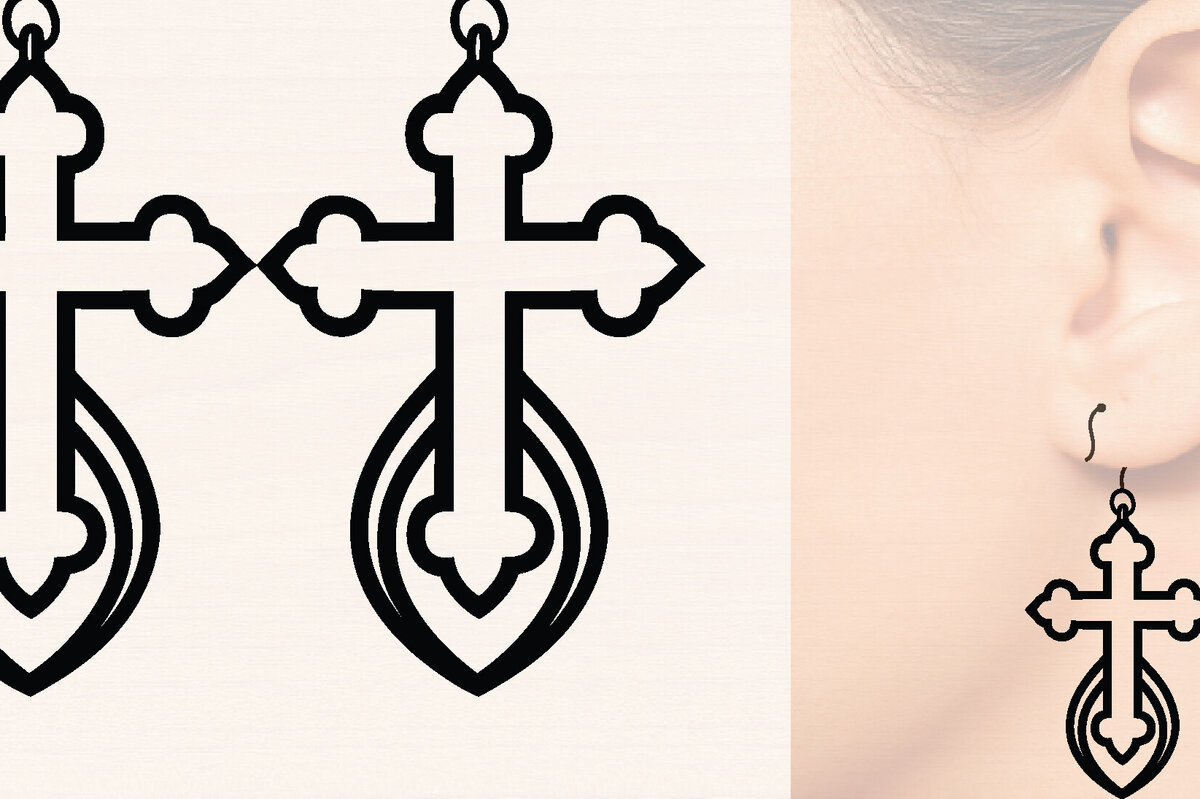 Intra απο ξύλο plywood 3mm-4mm πάχος - Πασχαλινά Ξύλινα Σκουλαρίκια Laser Cut  Δίασταση 3000x3000 cm INTRAFABR-116428895