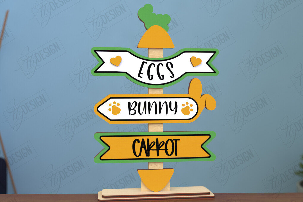 Σετ των 2 Intra απο ξύλο plywood 3mm-4mm πάχος - Πασχαλινή Ξύλινη Πινακίδα | Πασχαλινό περίπτερο | CNC Δίασταση 15x15 cm INTRAFABR-117197033