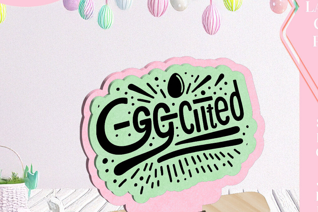 Σετ των 3 Intra απο ξύλο plywood 3mm-4mm πάχος - Egg-Citted Πασχαλινό Στολίδι Laser Cut  Δίασταση 6x6 cm INTRAFABR-116217733