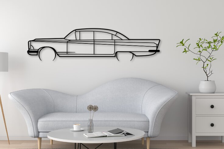 Σετ των 2 Intra απο ξύλο plywood 3mm-4mm πάχος - Electra Laser Cut Car Silhouette Dxf  Δίασταση 20x20 cm INTRAFABR-112499857