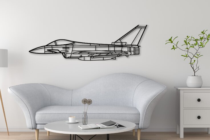 Σετ των 3 Intra απο ξύλο plywood 3mm-4mm πάχος - Αεροπλάνο Eurofighter Typhoon Cut Laser Δίασταση 20x20 cm INTRAFABR-112500132