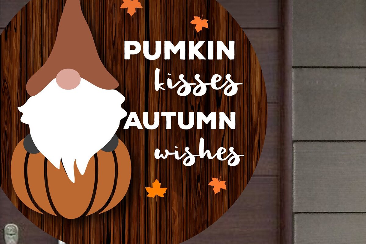 Σετ των 3 Intra απο ξύλο plywood 3mm-4mm πάχος -  με λέιζερ Fall Gnome  Δίασταση 20x20 cm INTRAFABR-39791156