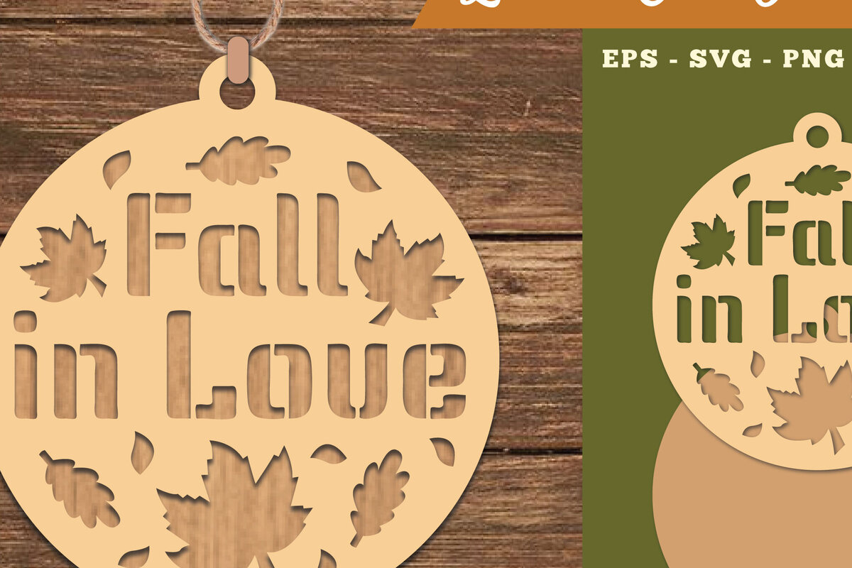 Σετ των 3 Intra απο ξύλο plywood 3mm-4mm πάχος - Στολίδι Fall in Love Cut Laser  2 Δίασταση 6x6 cm INTRAFABR-111385083