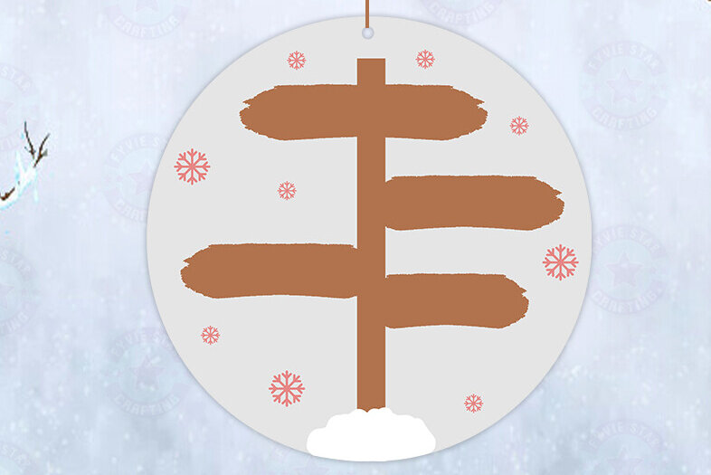 Σετ των 2 Intra απο ξύλο plywood 3mm-4mm πάχος - Οικογενειακό Χριστουγεννιάτικο Στολίδι Png  Δίασταση 20x25 cm INTRAFABR-109874606