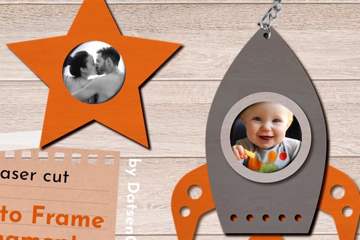 Intra απο ξύλο plywood 3mm-4mm πάχος - Οικογενειακή κορνίζα στολίδι με λέιζερ Δίασταση 20x25 cm INTRAFABR-79881645