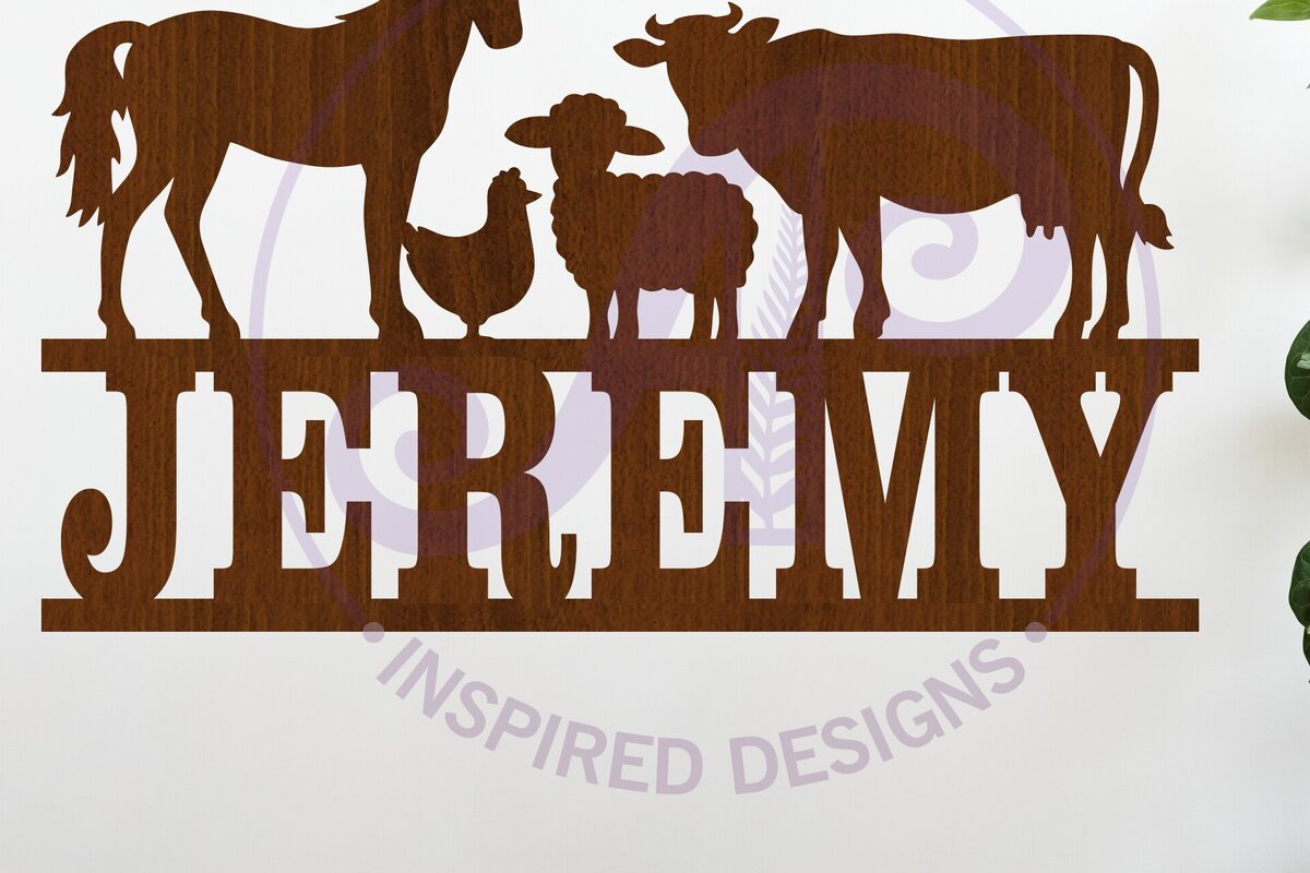 Intra απο ξύλο plywood 3mm-4mm πάχος - Ζώα φάρμας Ονομασία Επιτοίχιας Τέχνης,  Δίασταση 40x50 cm INTRAFABR-117375756