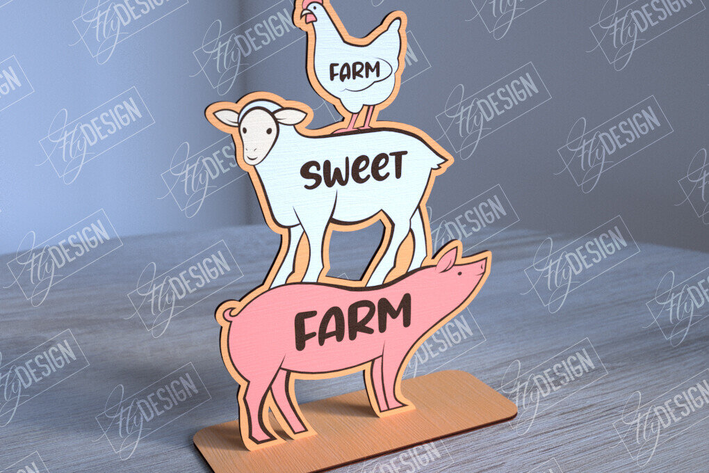 Intra απο ξύλο plywood 3mm-4mm πάχος - Διακόσμηση αγροικίας | Περίπτερο αγροικίας | CNC Δίασταση 30x20 cm INTRAFABR-102959901