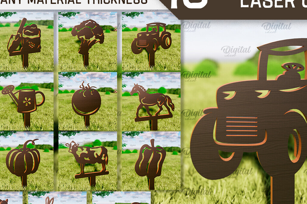 Intra απο ξύλο plywood 3mm-4mm πάχος - Δέσμη κοπής με λέιζερ Decor Farmhouse Δίασταση 30x20 cm INTRAFABR-95506748