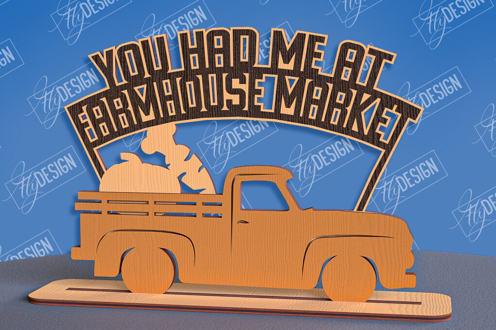 Intra απο ξύλο plywood 3mm-4mm πάχος - Σχέδιο κοπής με λέιζερ μόνιμης αγροικίας Δίασταση 30x20 cm INTRAFABR-96822032