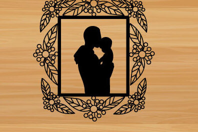 Intra απο ξύλο plywood 3mm-4mm πάχος - Μεταλλική διακόσμηση τοίχου με λέιζερ για την ημέρα του πατέρα Δίασταση 40x50 cm INTRAFABR-72833717