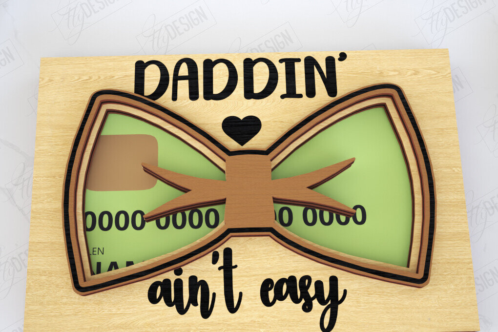 Σετ των 2 Intra απο ξύλο plywood 3mm-4mm πάχος - Δωροθήκη για την Ημέρα του Πατέρα | Gift Idea Δίασταση 10x15 cm INTRAFABR-116151488