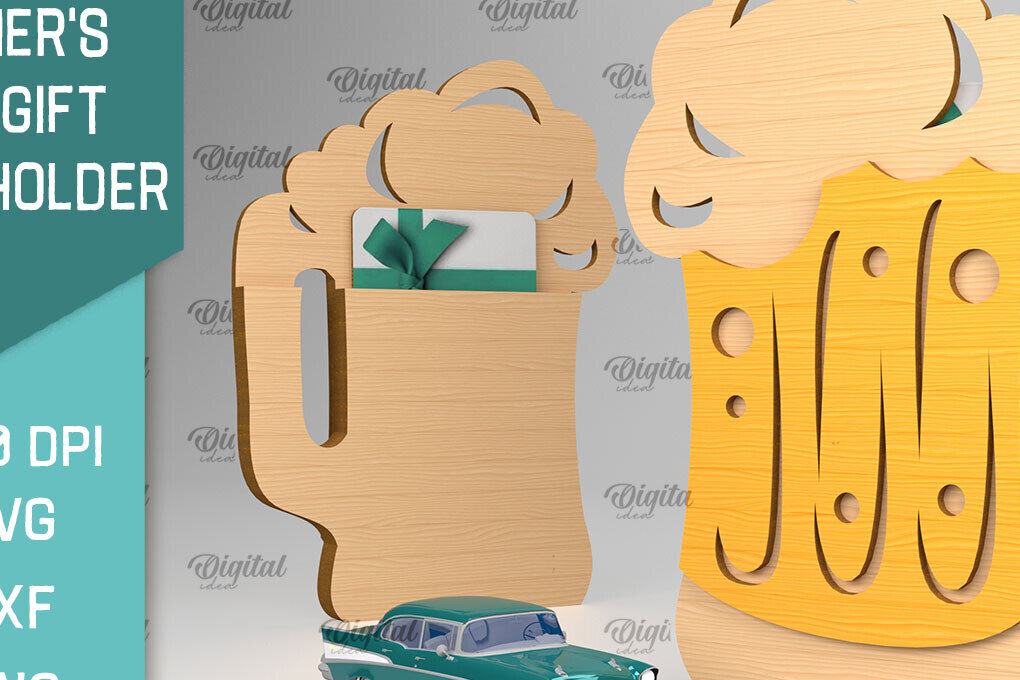 Intra απο ξύλο plywood 3mm-4mm πάχος - Θήκη δώρου κάρτας για την ημέρα του πατέρα Laser cut Δίασταση 30x20 cm INTRAFABR-94832948