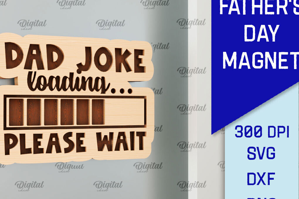 Intra απο ξύλο plywood 3mm-4mm πάχος - Ξύλινη κοπή με μαγνήτη με λέιζερ για τη γιορτή του πατέρα Δίασταση 30x20 cm INTRAFABR-97654525