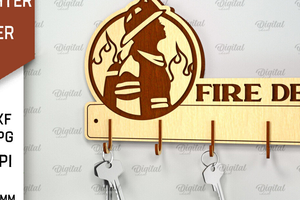 Intra απο ξύλο plywood 3mm-4mm πάχος - Πυροσβεστική θήκη κλειδιού  Δίασταση 30x20 cm INTRAFABR-98592505