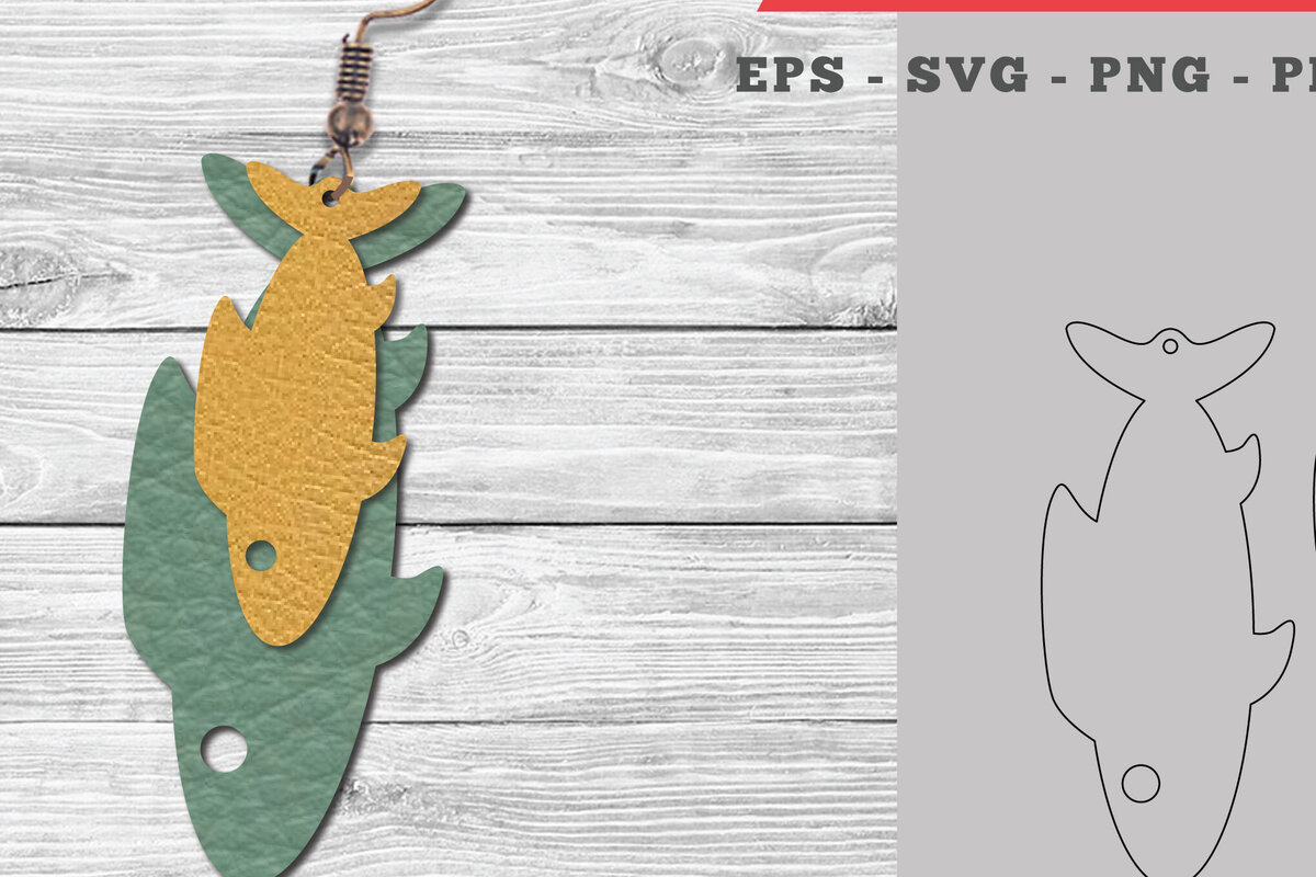 Σετ των 3 Intra απο ξύλο plywood 3mm-4mm πάχος - Σχέδιο σκουλαρίκι από δέρμα ψαριού Δίασταση 3x3 cm INTRAFABR-106333481